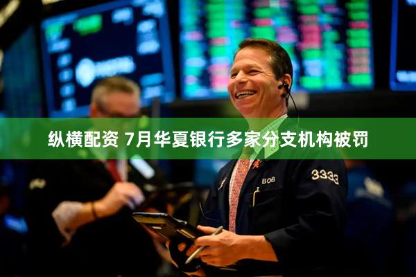 纵横配资 7月华夏银行多家分支机构被罚