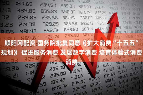 顺阳网配资 国务院批复同意《扩大消费“十五五”规划》 促进服务消费 发展数字消费 培育体验式消费